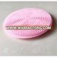 hot selling dish fruit vegetable cleaning silicone sponge brush